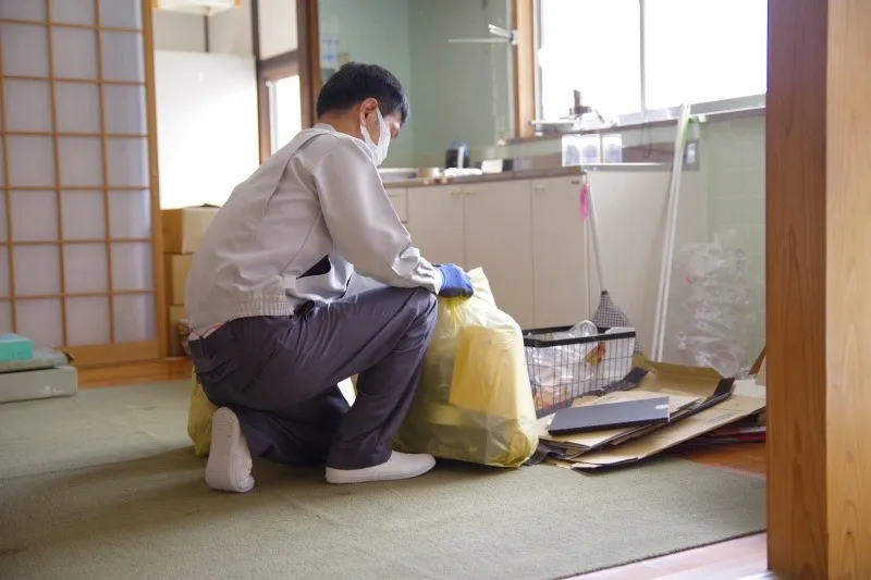 静岡を中心に遺品整理や清掃の対応しています